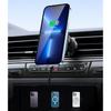 Ugreen Dual-Fit MagSafe Wireless Car Charger - Versatile Mounting Solution for Dashboard, Windshield & Vents - Black