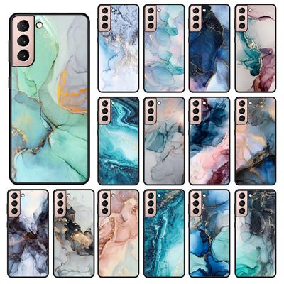 Blue Marble Phone Case For Samsung Galaxy S22 S20 Ultra S20 S22 Plus S21 S10 S9 S8 Plus S10E S20 FE
