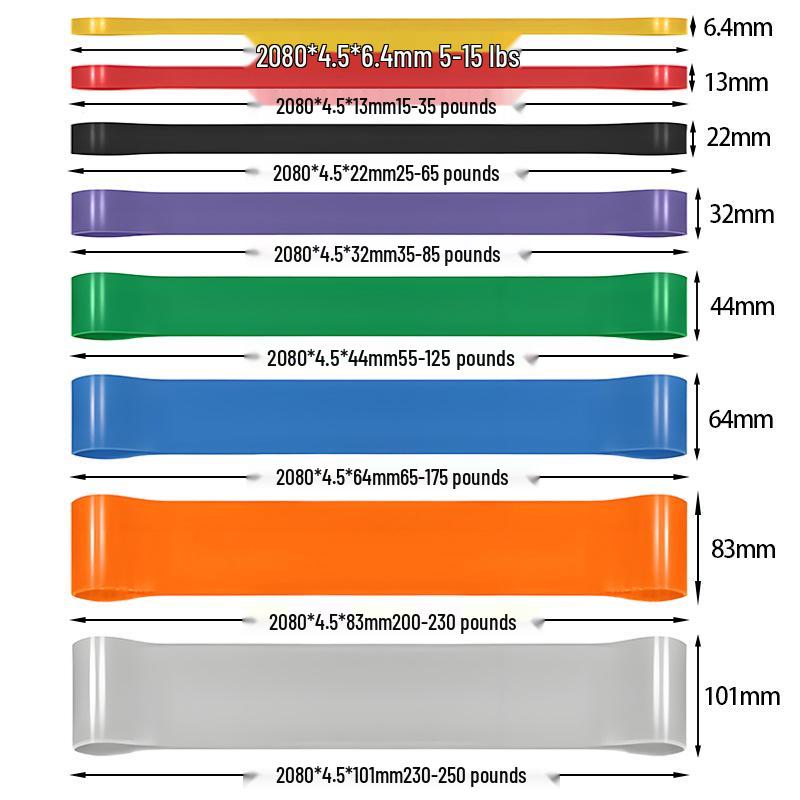 Resistance Fitness Band: Elastic Strength and Stretch Training Rope