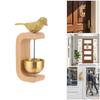 Shopkeepers Bells for Door Opening,Wooden Magnetic Door Bells Chimes for Entrance Wardrobe,Fridge Welcome Doorbell