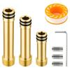 Metal Shower Elbow Water Supply Adapters Pipe Extension Link Suitable for K-98350 for Secure Installation & No Leaks