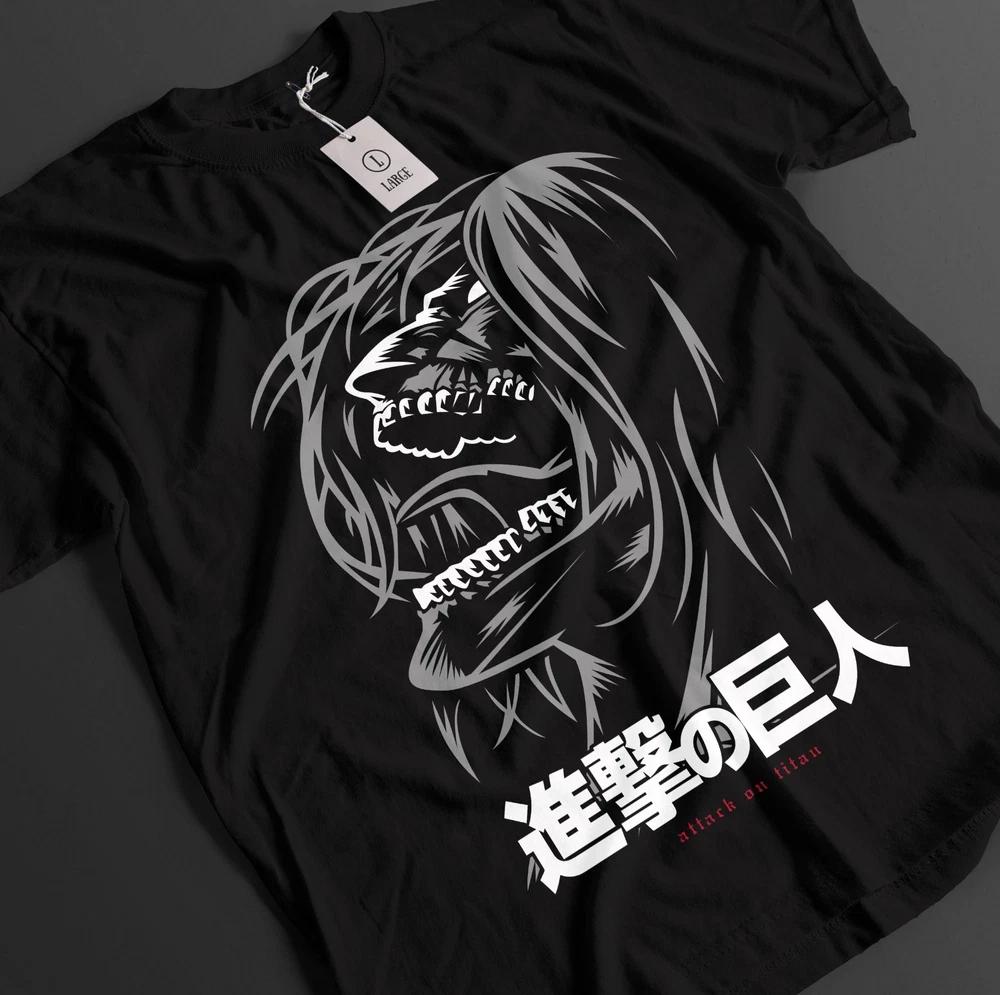 Attack On Titan Shirt Eren Yeager Tshirt AOT TShirt Anime Unisex Graphic Tee