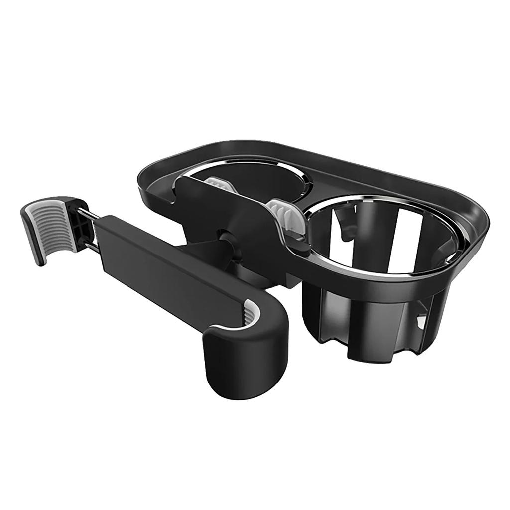 Universal Car Headrest Cup Holder Seat Back Organizer Car Rear Seat Snack Tray Double Cup Holder Car Interior Accessories