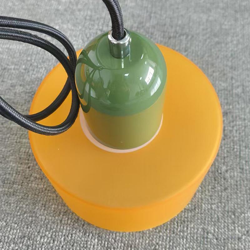 Nordic Led Pendant Lamps Simple Creative Long Line Small Chandeliers Bedroom Lamp Restaurant  Glass Decoration Pendant Light