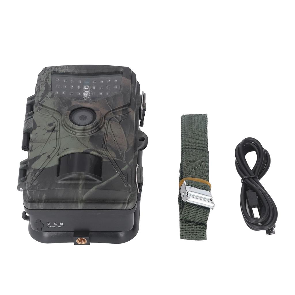 Infrared Night Vision Hunting Trail Camera 24MP HD Motion Activated Trail Camera for Security Monitoring