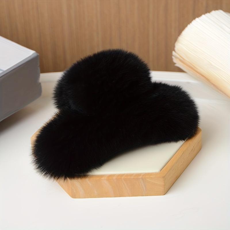 

A Stylish And Versatile Hair Clip for a Simple Bun at The Back of The Head, Perfect for Everyday Outfits. чёрный