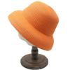 Straw Hat Women Summer Big Brim French Sunscreen Hepburn Wind Visor Beach Bucket Hat Foldable Visor Children