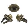 Practical Oval Egg Shape Bag Accessories DIY Turn Lock Hardware Clasp