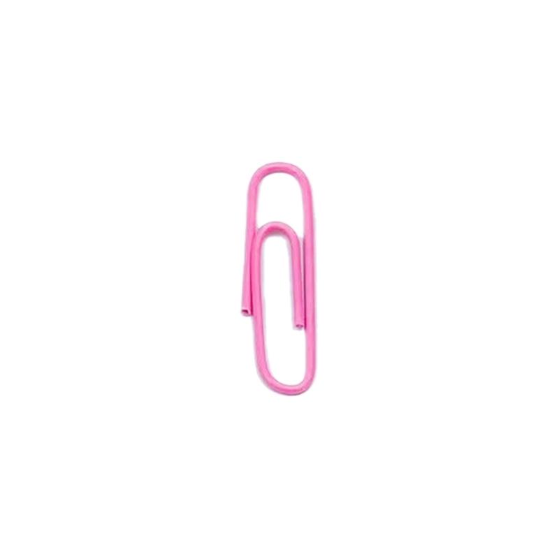 120 Pcs 28mm 33mm Paper Clips Plastic Clips Letter Clips Colorful Paper Clips Office Clips School Office Supplies