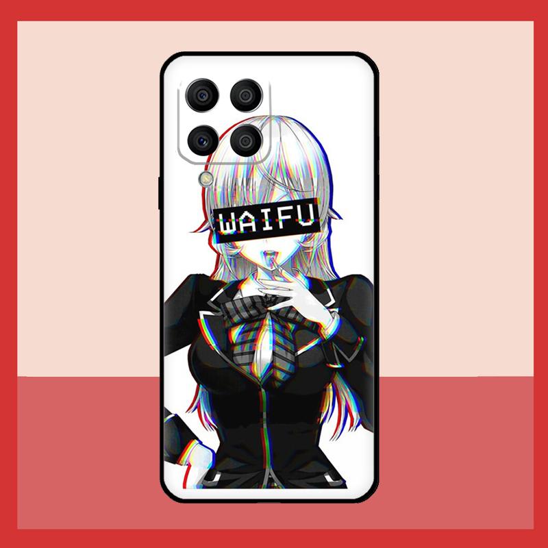 Anime Waifu Girl Case For Samsung Galaxy M52 M32 M53 M16 M11 M21 M31 M35 M12 M13 M14 M15 M36 M56 M55 M34 M54