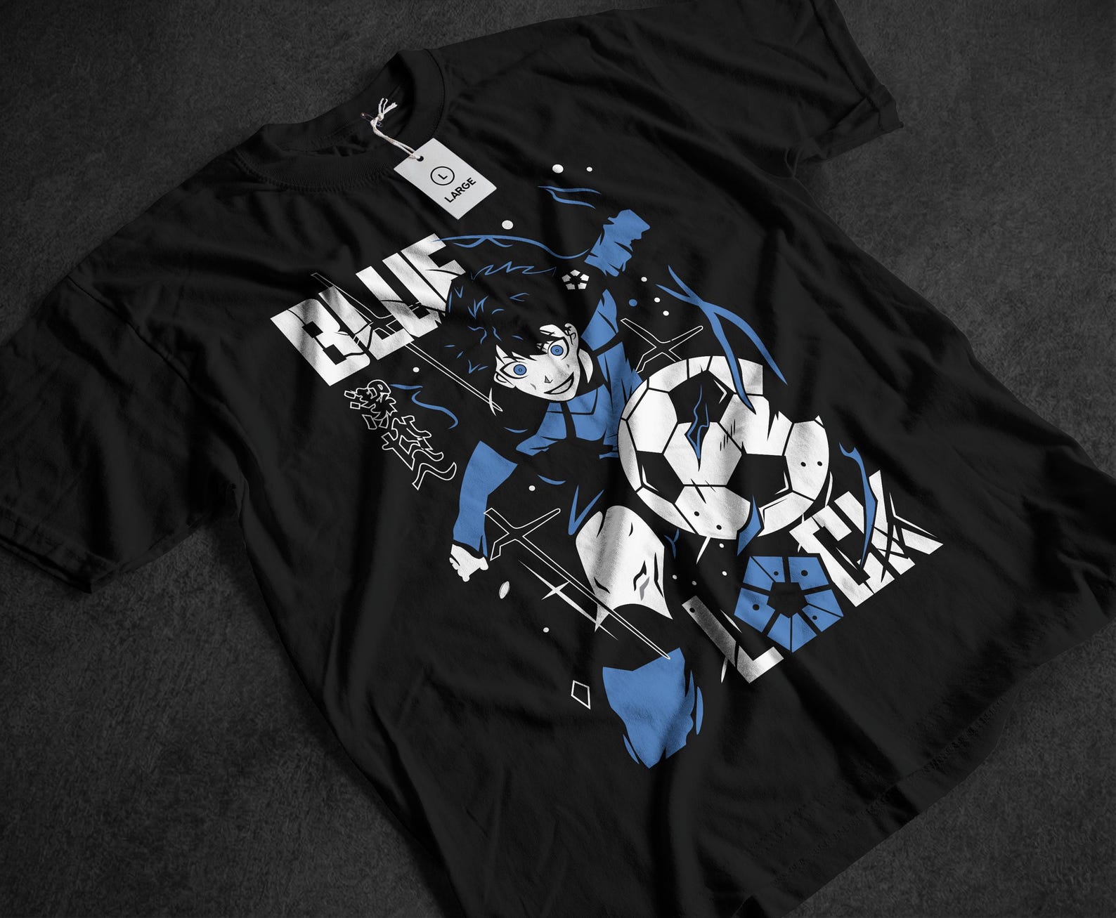 Shonen Soccer Anime Unisex Tee, Gift for Players, Japan Style, Pop Culture, Graphic Print 130