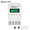 PALO 4-48 Slots AA AAA Battery Charger LCD Display Smart Fast Charger for 1.2V AA AAA Ni-MH Ni-CD Rechargeable Batteries