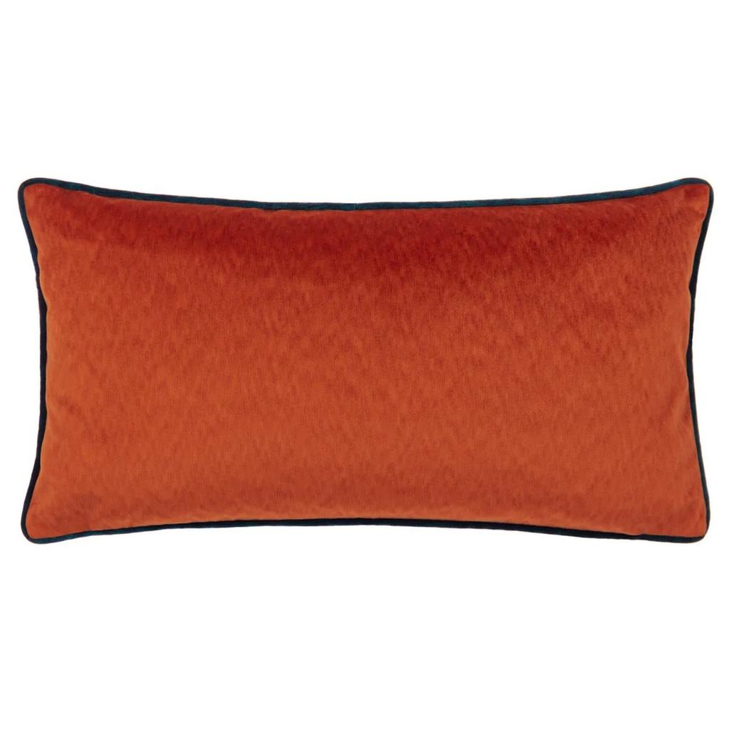 Paoletti Torto Velvet Rectangular Cushion Cover