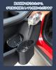 Car Trash Can Set with Multifunctional Car Trash Can with Trash Door Pocket Small Mini Trash Car Interior Car Storage Small Item Organizer 2-Piece