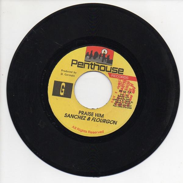 

7inch Record SANCHEZ, FLOURGON - Praise Him PH667 Penthouse Recor Jamaica Reggae, Ska & Dub Used