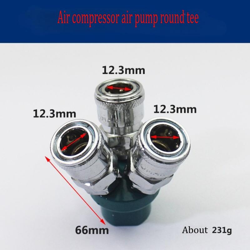 2/3 Way Quick Connector Air Compressor Multi Hose Coupler Pneumatic Fitting Tool for High Pressure Applications
