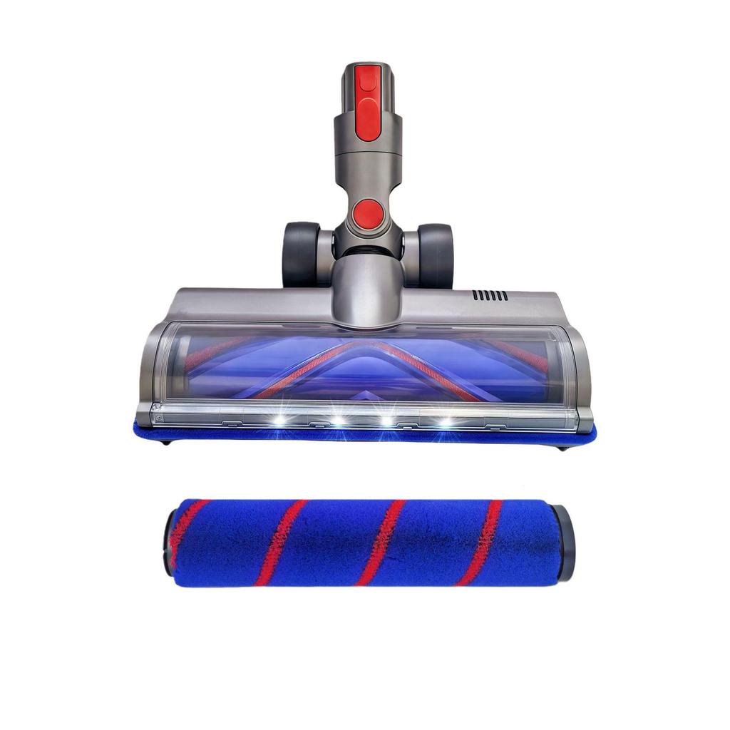 Dyson Compatible Electric Green Light Dust-Detecting Floor Head for V6-V11, V15