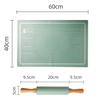 Bakeware Table Mats Pad Sheet, Kitchen Cooking Grill Gadgets, Pizza Cake Dough Maker, Kneading Dough Mat, Silicone Baking Mat