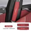 URDV7 Leather Car Logo Seat Belt Cover Shoulder Protective Interior Accessories For KIA Sportage Rio Ceed Niro Soul Stonic Picanto