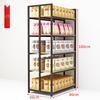 Multilayer Double-Sided Display Rack for Snacks, Drinks & Stationery