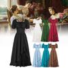 Renaissance Lady Medieval Gown Dress Cosplay Decoration Costume Performance Set