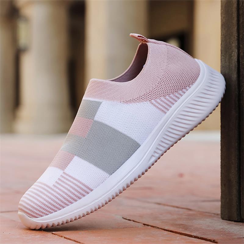 Modă Modă Pantofi Casual pentru Femei Pantofi Respirabili pentru Femei Pantofi Sport cu Platformă Slip On Timp Liber Exterior Zapatillas Mujer Mocasini pentru Doamne