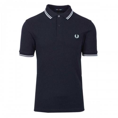 Fred Perry Mens Double Tipped Collar Polo Shirt