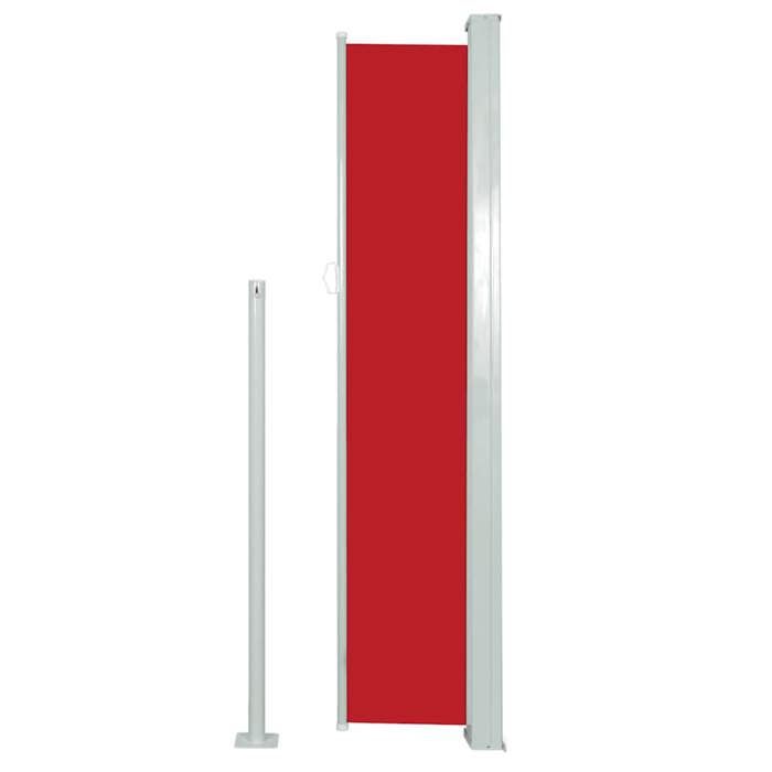 VidaXL Auvent Latéral Rétractable de Patio Store Latéral Brise-vue Abri Soleil Jardin Terrasse Balcon Exterieur Résistant 48385