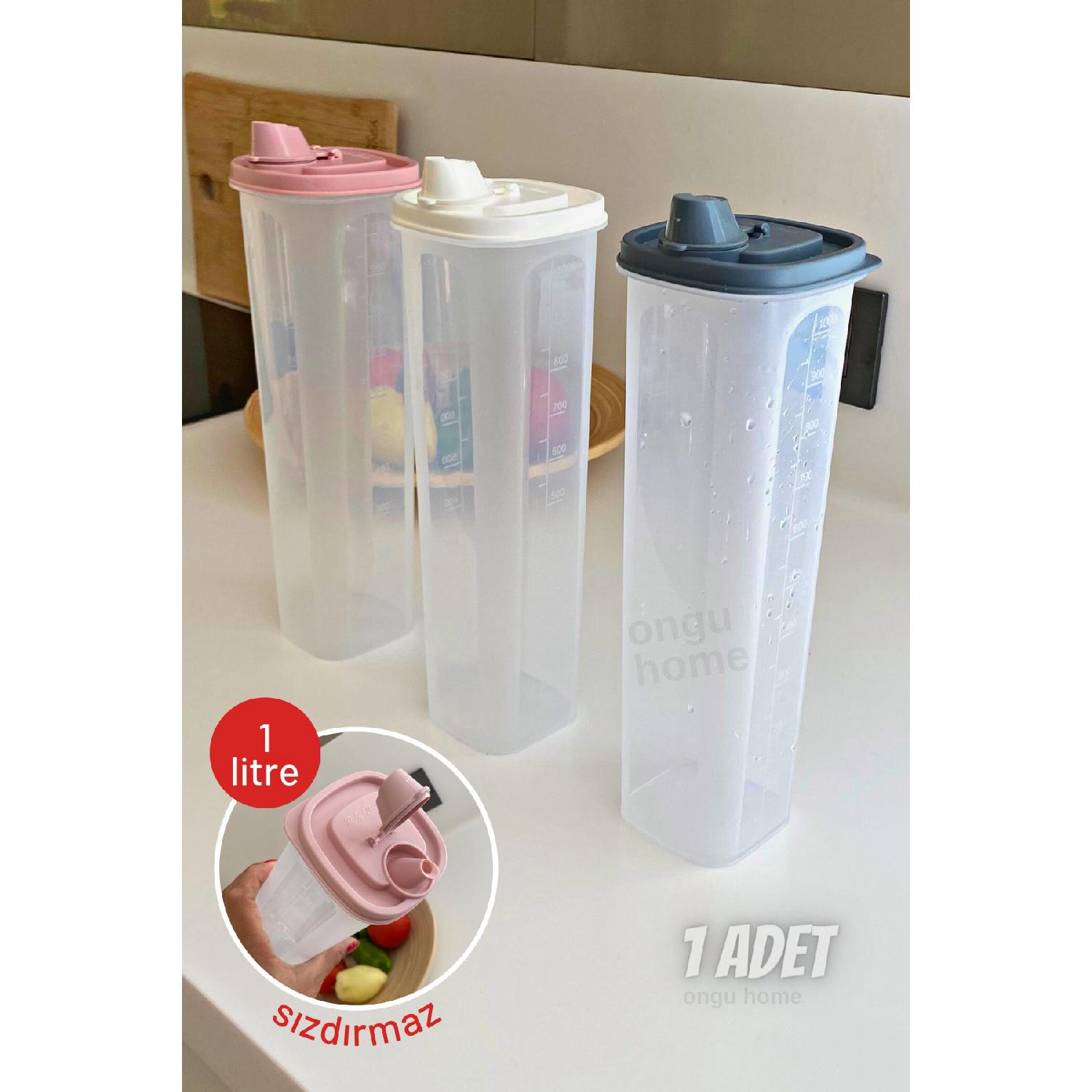 

Масленка со шкалой - герметичная миска для жидкого масла и уксуса (1 литр)