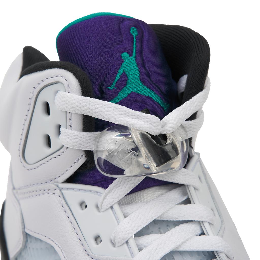 Air Jordan 5 Retro Grape 2025 Men Sneakers White New-Emerald Grape-Ice HQ7978-100