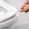 2Pcs/set Nordic Toilet Lid Lifters Strong Suction Cup Not Dirty Easy Clean Ring Toilet Seat Handle Cover Holder Bathroom Products