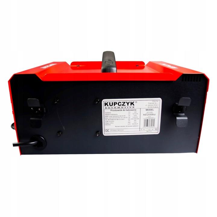 Prostownik Mikroprocesorowy Z Rozruchem 6V 12V 24V 300A Gel Wet Agm Kupczyk
