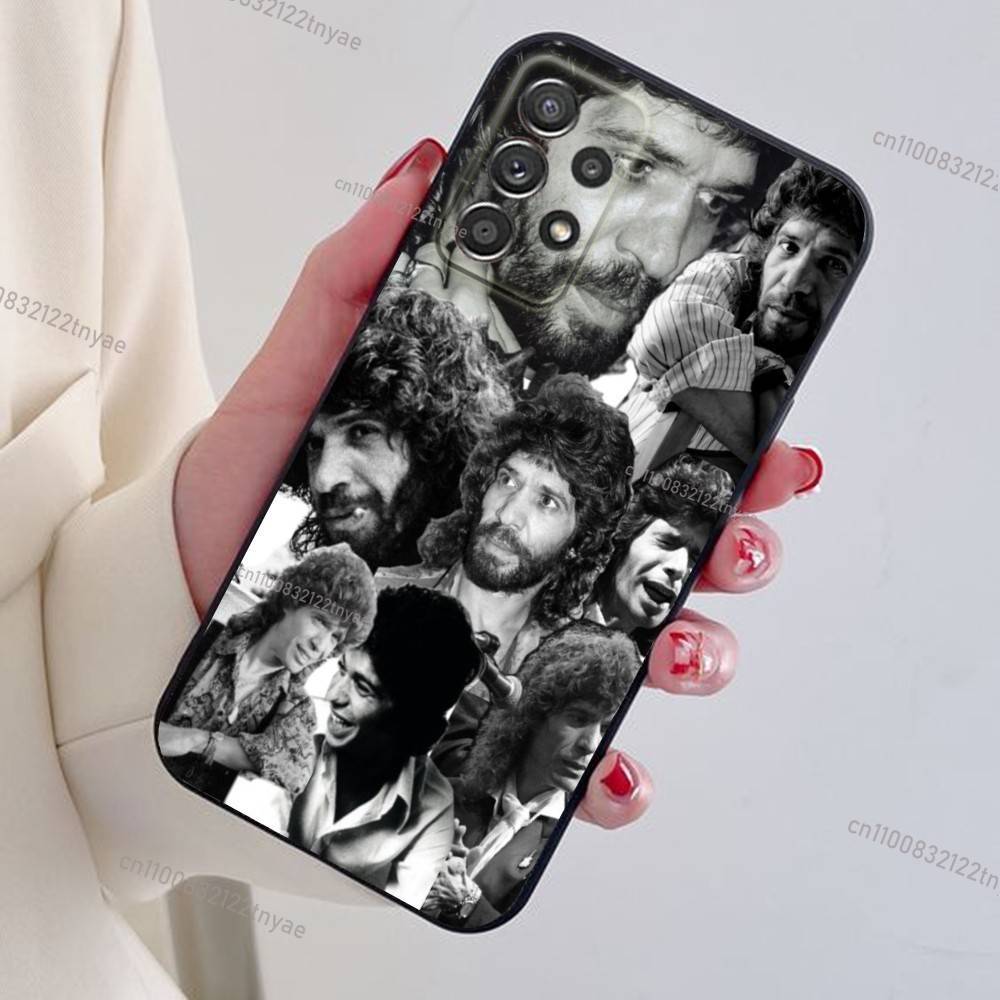 C-Camaron De La Isla Phone Case For Samsung S24,21,22,23,30,Ultra,20,Plus,Note,10,9,Black soft silicone case