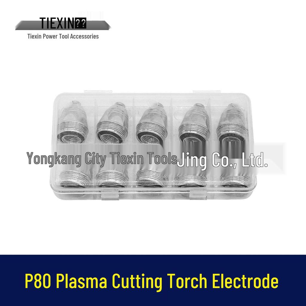 Panasonic P80 Plasma Cutting Torch Electrode Tip 1.5mm Hole for Welding Machines, 100/120, Model 03533
