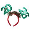 2026 New Year's Eve Hairband with Colorful Garland Festival Headwear For Adult Kids Holiday Event Gathering Party Supply