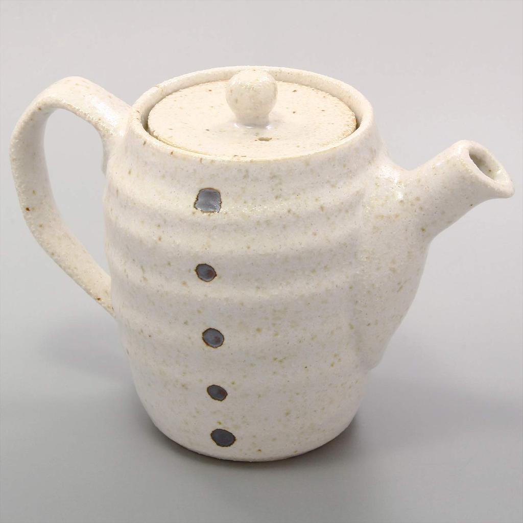 Mino Ware Pot, White, Dots, Made In Japan, 500-13