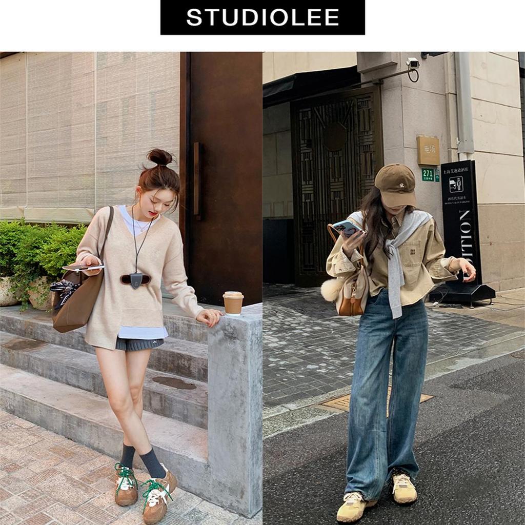 Grape mother studiolee thick-soled heightening casual velvet German training board shoes Forrest Gump shoes women's new 2025 autumn and winter