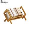 New Retro Wooden Desktop Bookshelf Stable Space-saving Tilting Book Shelf Multi-Purpose Desk Bookshelf Office