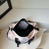 Large Capacity Sports Fitness Bag Separation Shoes Bags Shoulder Bag Plaid Storage Travel Bag