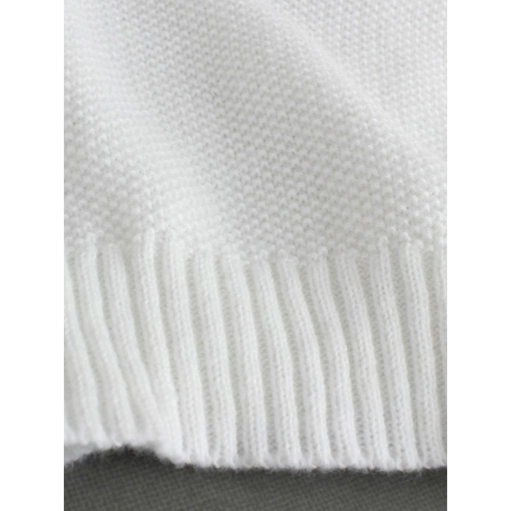 Women's Casual Round Neck Sweater - Long Sleeved, Ribbed Texture, Soft and Comfortable, Spring and Autumn Clothing | Round Neck Sweater | Texture