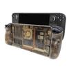 Steam Deck Back Cover Host Replaceable Heat Dissipation Hole Back Cover Transparent Black Camouflage Color Console Cooling Shell
