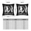 Marcus And Martinus MM Square Pillow Cases  Cushion Covers Funny Zipper Decorative Pillowcase for Home 4040cm