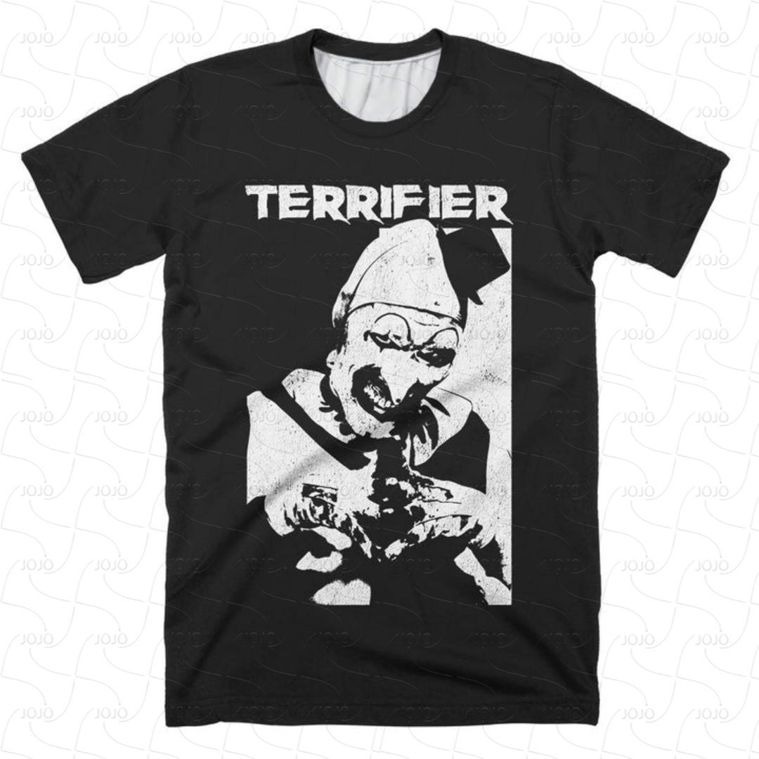 

Terrifier Movie That s The Bad Guy T-Shirt Unisex Top Tee Funny Horror Halloween Crewneck Short Sleeve Men Women Ajax Clothing 4XL