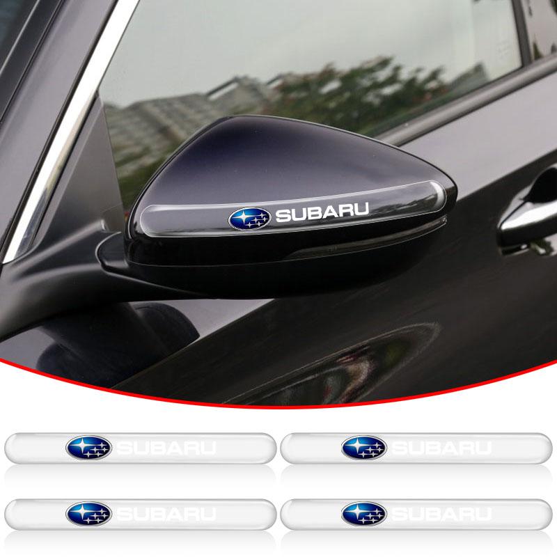 4 szt. Przezroczysty Ochraniacz Krawędzi Drzwi Samochodowych Naklejka Paska Zderzaka Dla Subaru Legacy LEVORG WRX Outback XV Forester Ascent Exiga SOLTERRA Tribeca