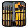 Umi 10 Pcs Paint Brush Set Includes a Carry Case for Acrylic, Watercolor Painting