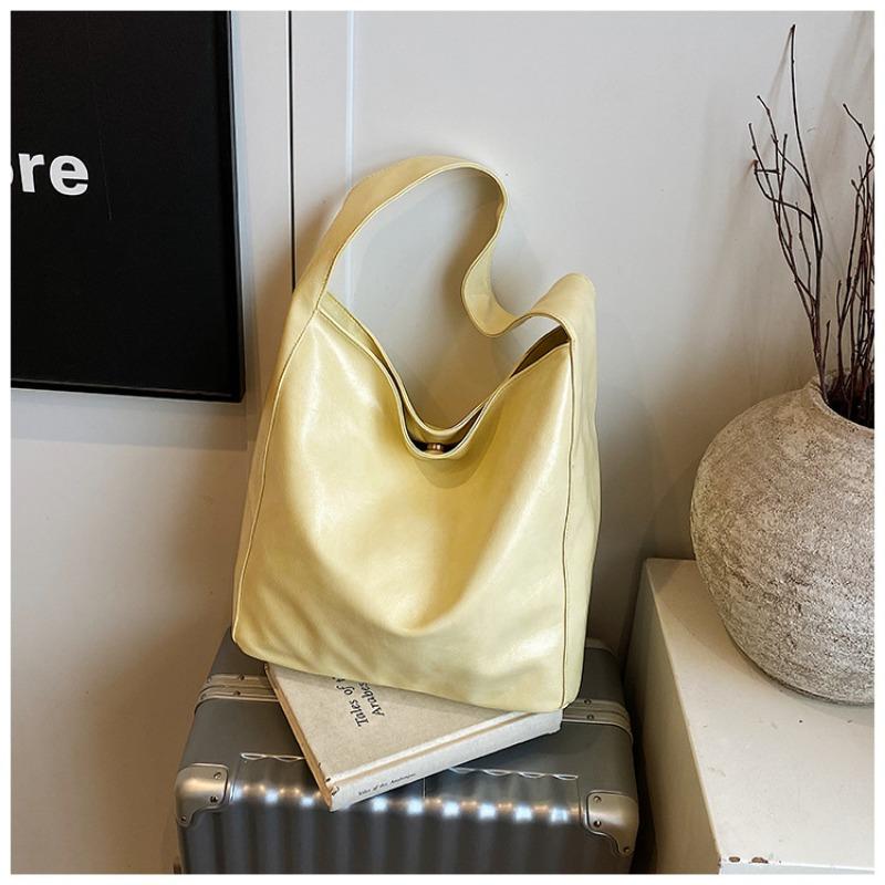 Large-capacity Underarm Women's New Fashionable and Simple Portable Shoulder Bag, Commuting To Work, Versatile Tote Bag