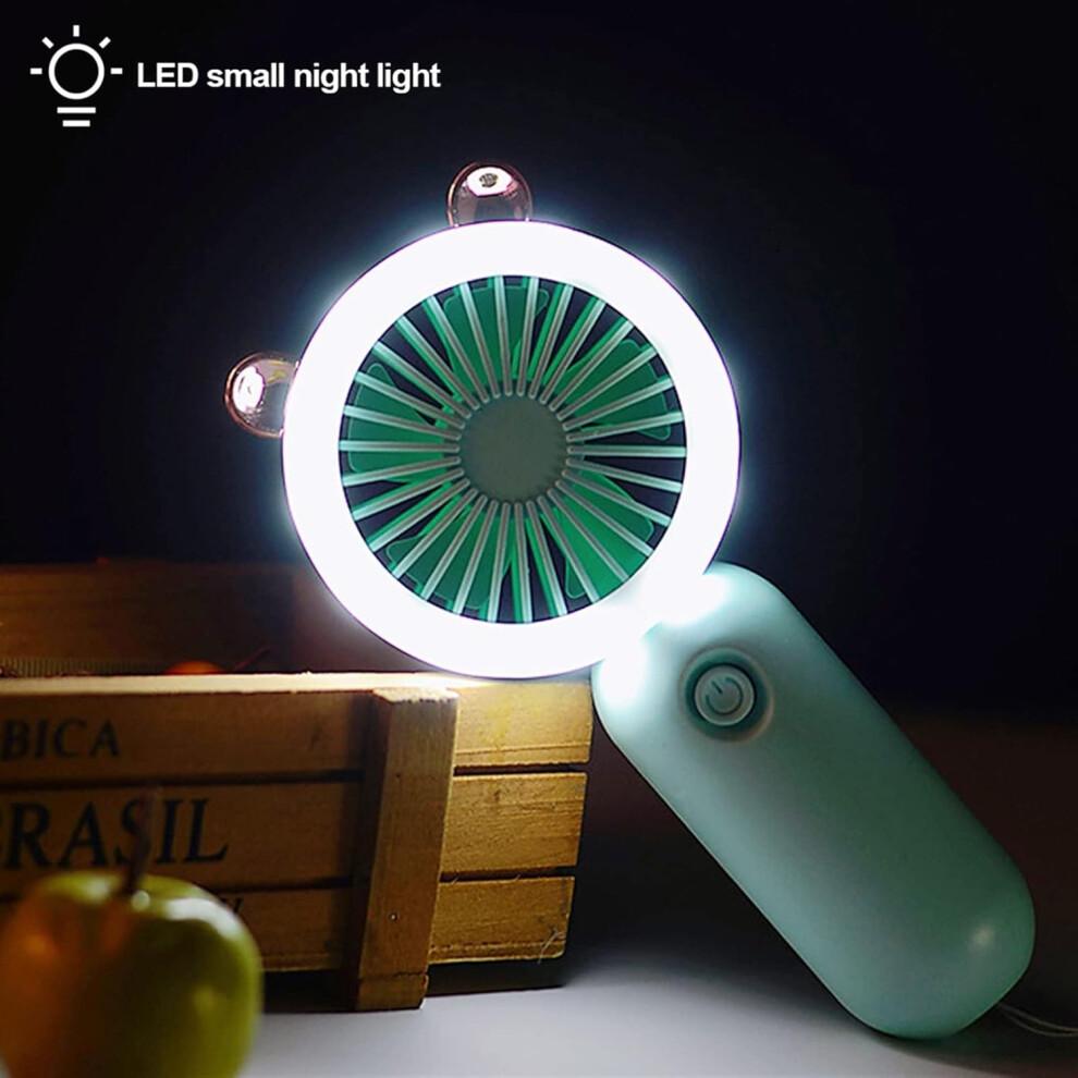 Mini Handheld Fan Handheld Mini Fan USB Rechargeable Cooling Fans Cute