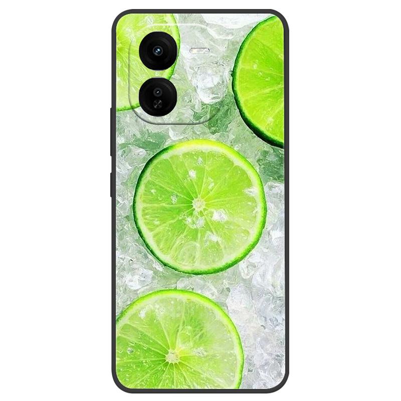For Vivo IQOO Z9x Case Silicone Luxury Space Soft Bumper for Vivo IQOO Z9 Turbo Phone Cover TPU Funda For IQOOZ9 Turbo Fashion