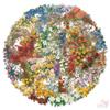 50Pcs/Set Retro Flower Wall Series 01 PET Stickers Waterproof DIY Fashion Doodle Decals Stickers