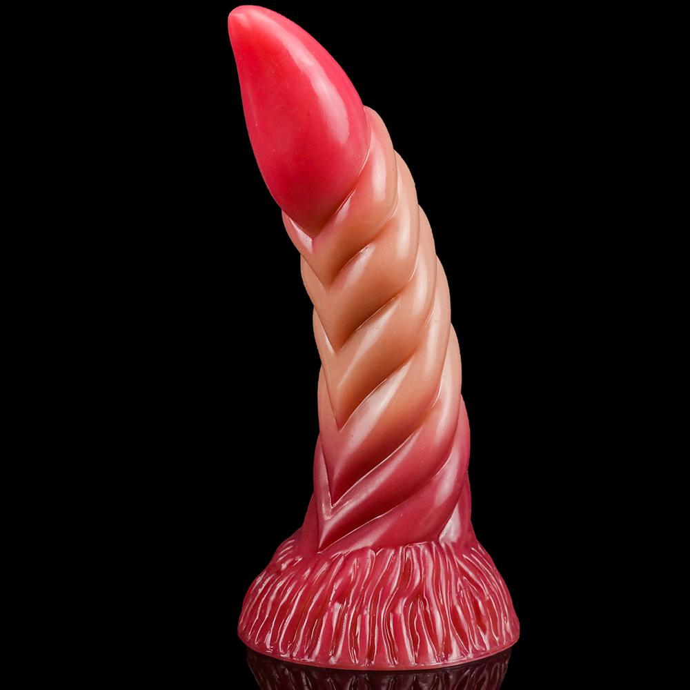 Supersize Stimulation Simulation Gradient Silicone Dildo Female Use Abnormity Simulation Phallus Female Sex Toys Masturbator